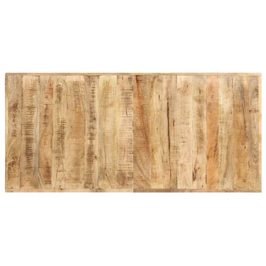 Rough Mango Wood Counter Height Bar Table B346