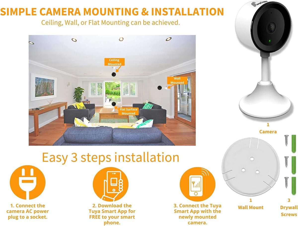 1080p HD Indoor Security Camera U9620