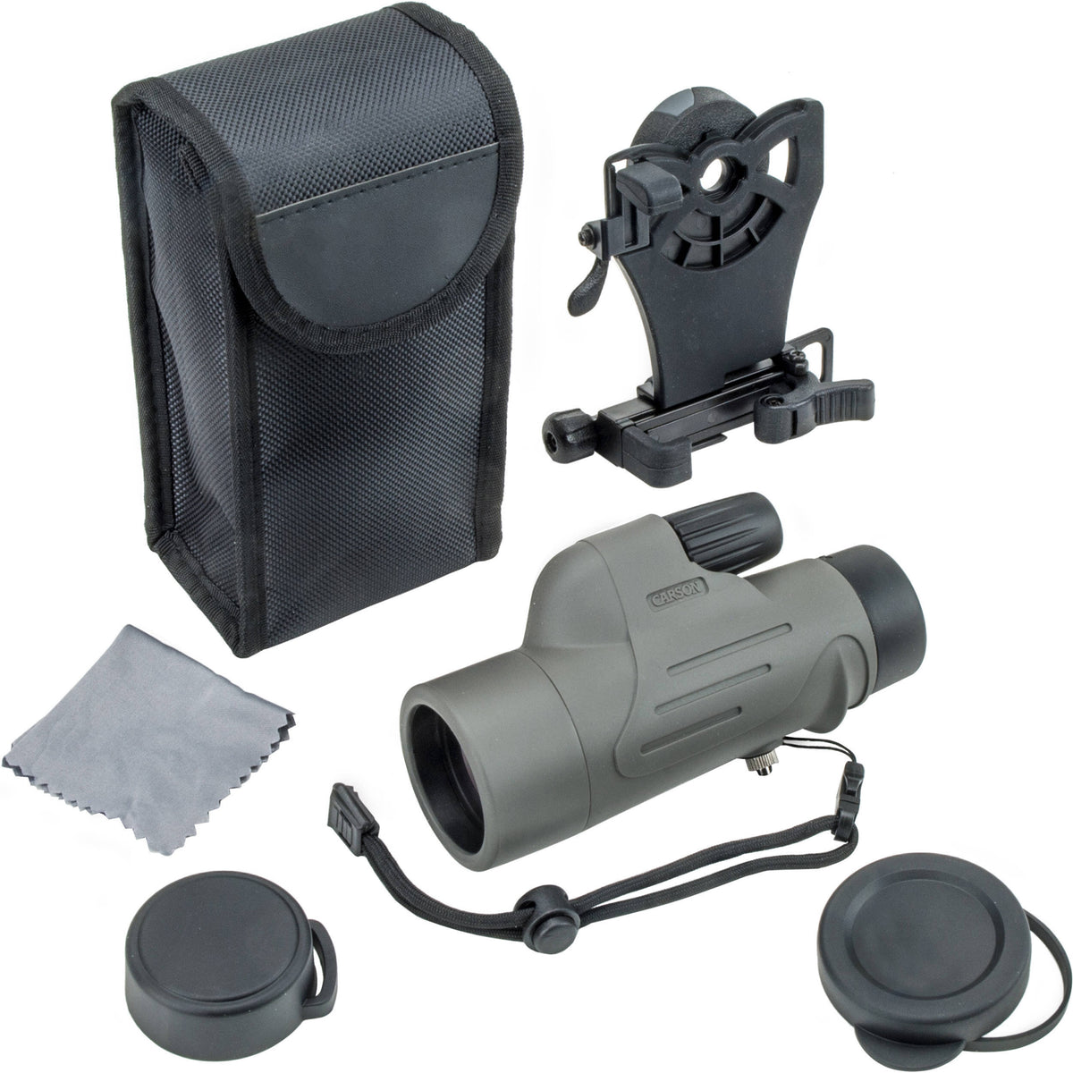 8x 42mm Waterproof Monocular with Smart Phone Adapter E17844