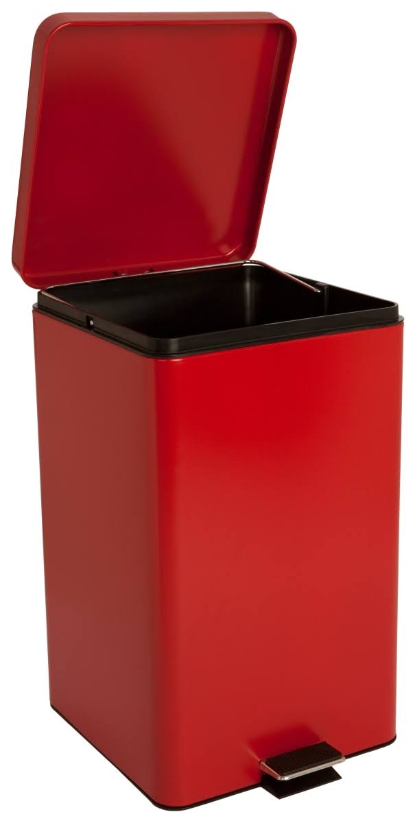 Trash Can with Plastic Liner S1451