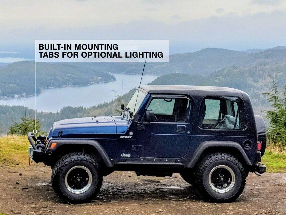 Bumper Compatible with Jeep Wrangler YJ & TJ D837214