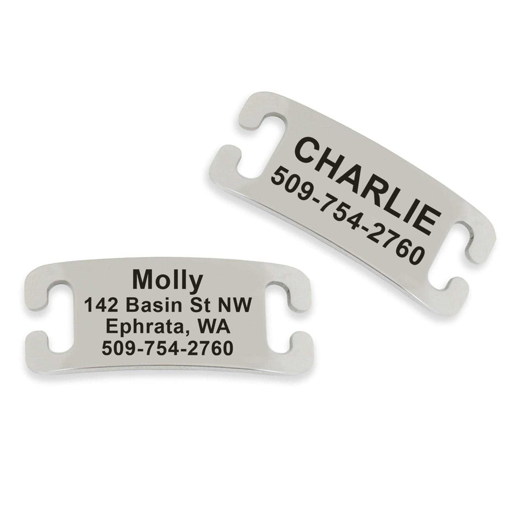 Stainless Steel Slide-On Dog & Cat Tag Q596