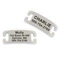 Stainless Steel Slide-On Dog & Cat Tag Q596
