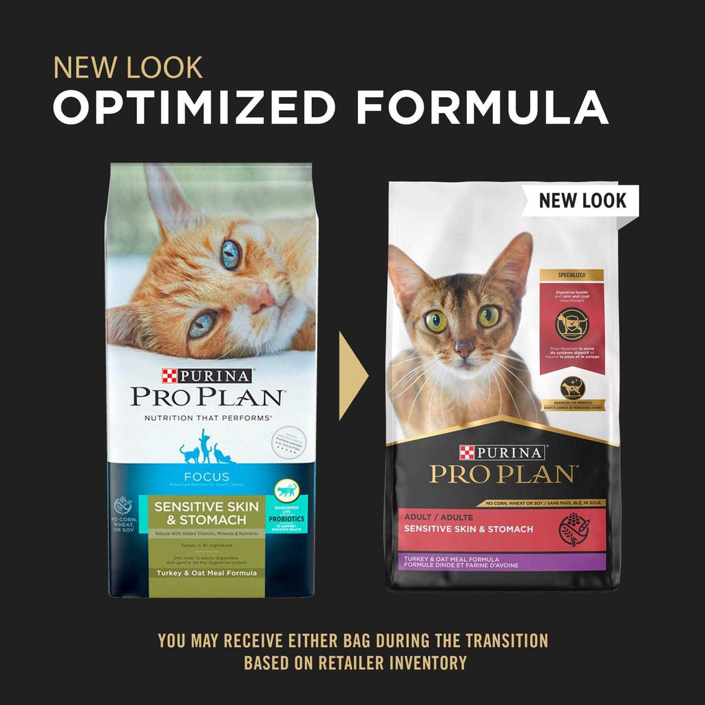 Probiotics Sensitive Skin & Stomach Natural Dry Cat Food A9530