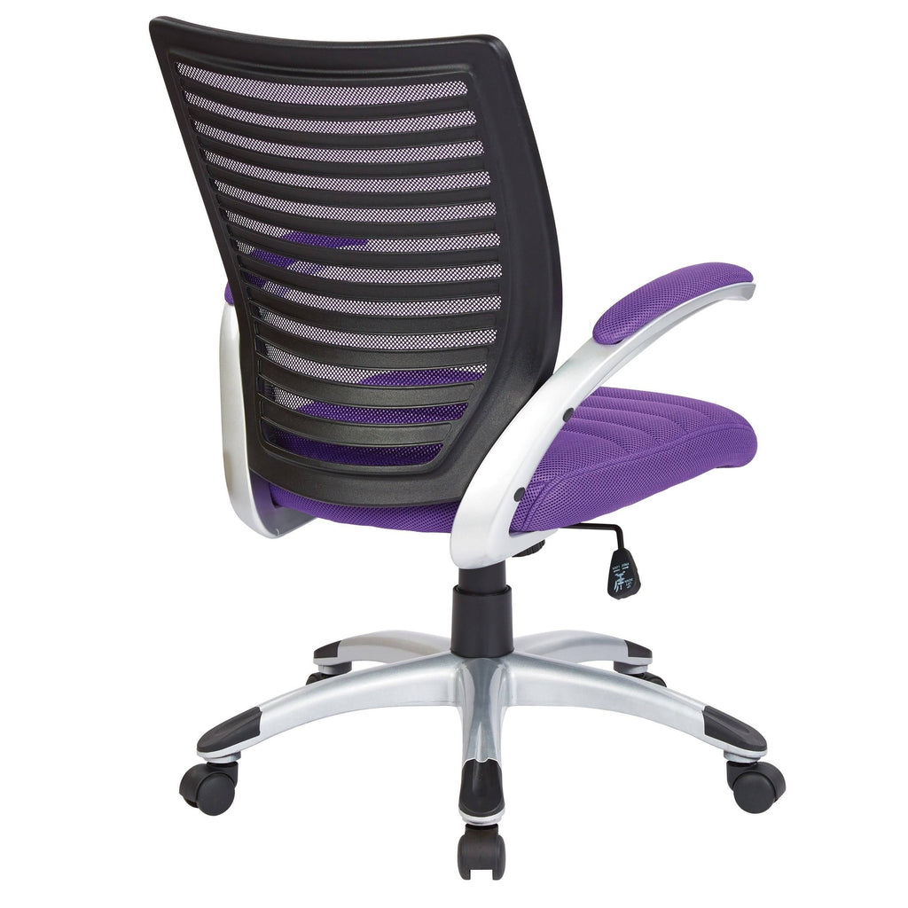 Blue Mesh Managers Chair B3449