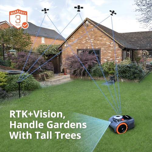 Robot Lawn Mower RTK+Vision Robotic Lawnmower F878