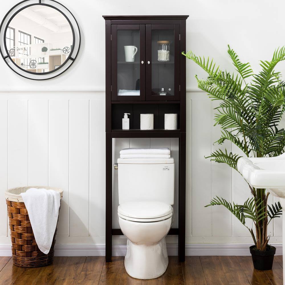 Espresso Bathroom Cabinet S769