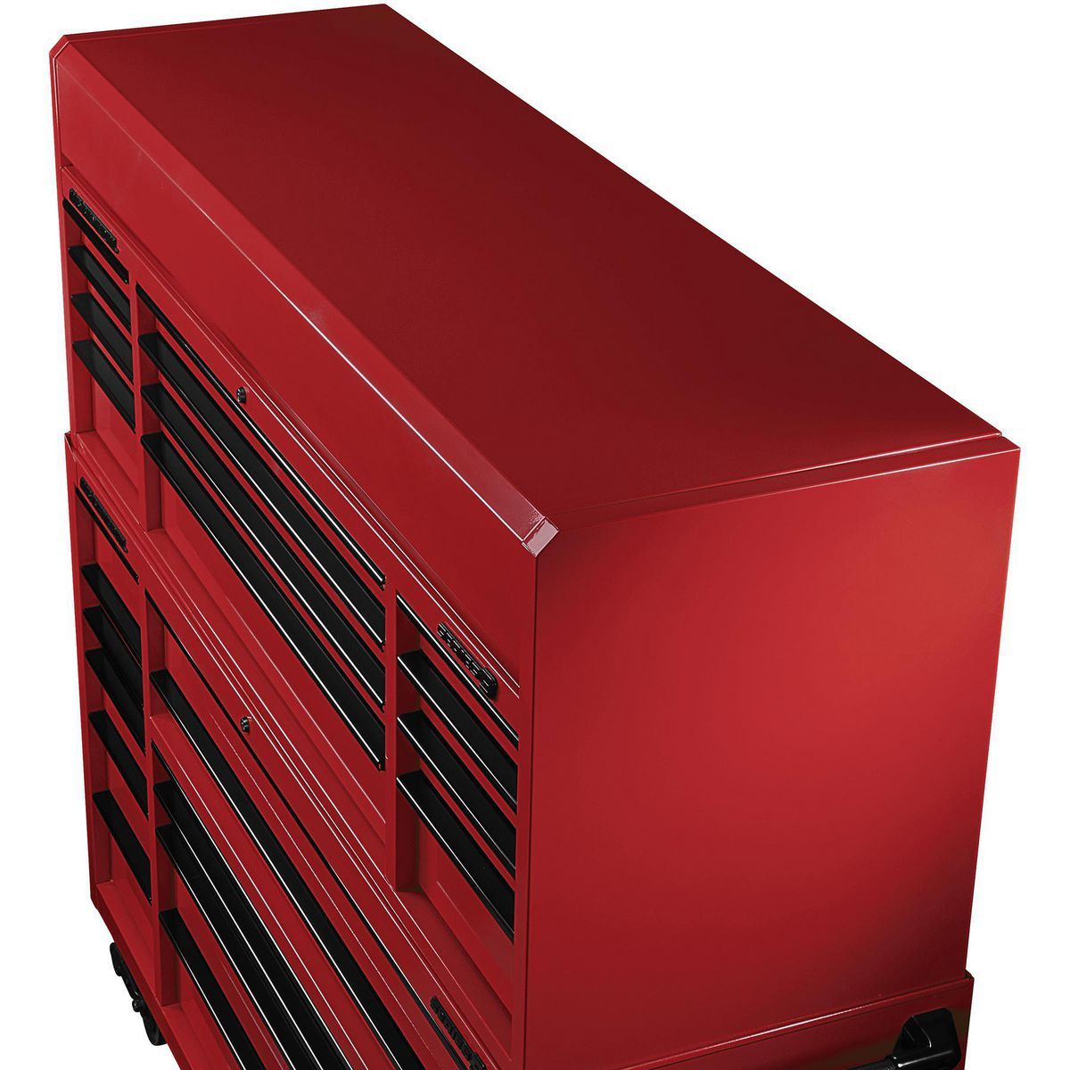 72 in. x 22 in. Triple Bank Top Chest, Red Z217737