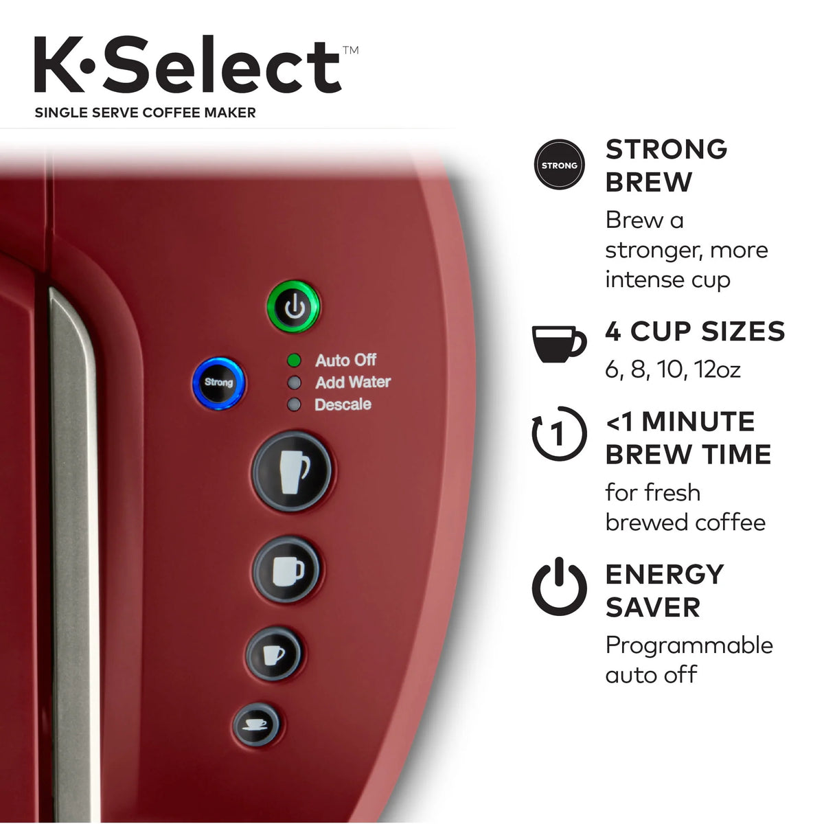 Single-Serve K-Cup Pod Coffee Maker R431