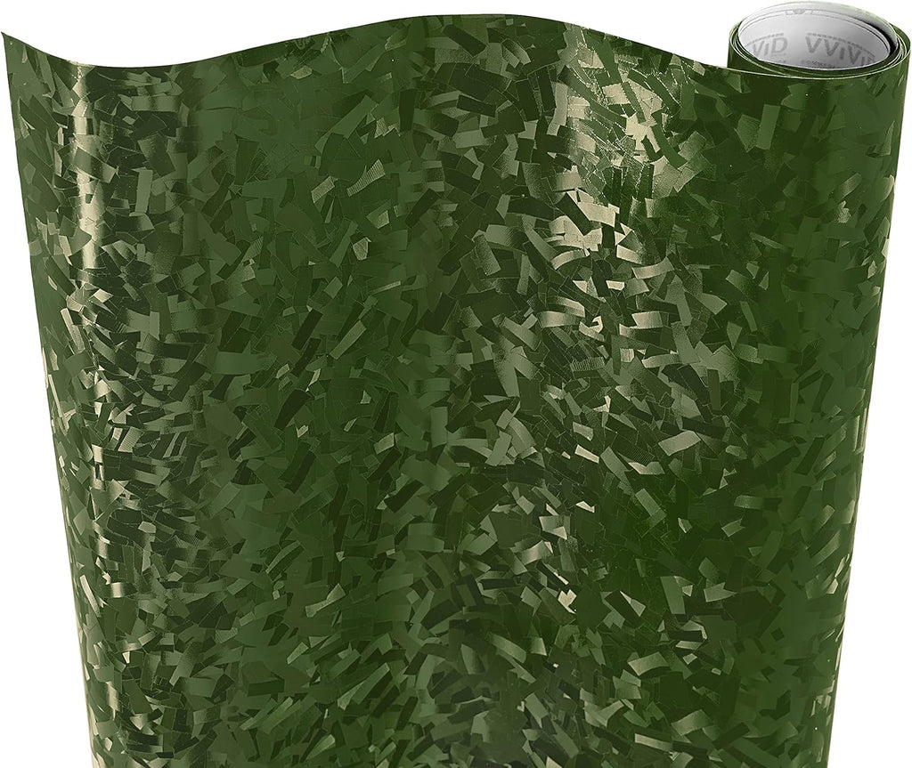 Forged Black Composite Carbon Vinyl Wrap Roll (100ft x 5ft) U505