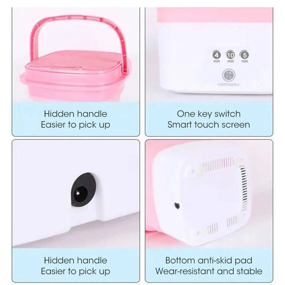 Foldable Clothes Washer with Dryer Bucket H3543