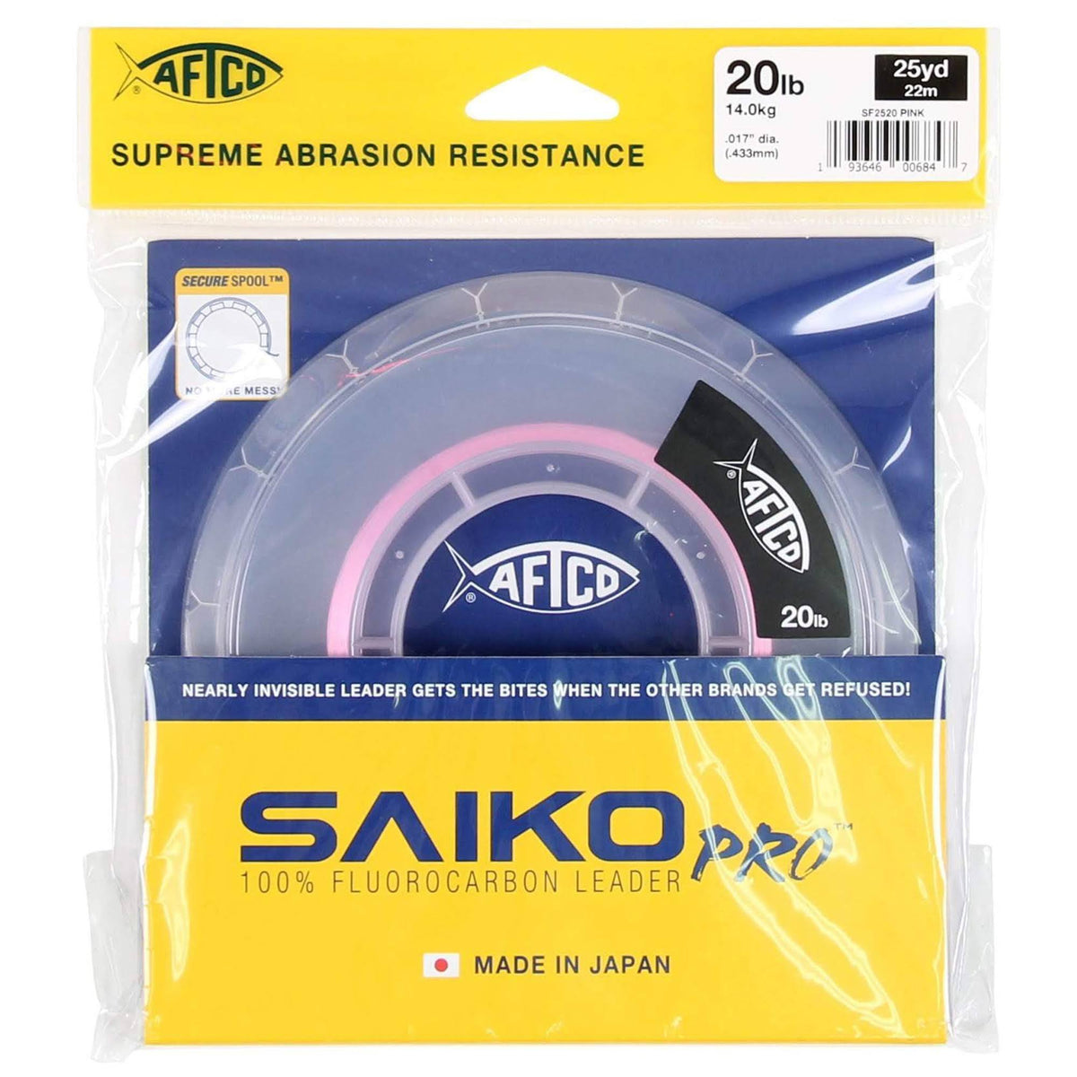 100 yd. Spool 80 lb. Test Clear Fluorocarbon Leader M691026