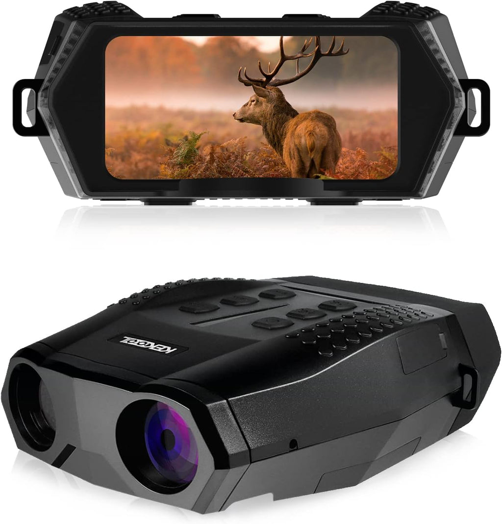 Night Vision Binoculars, 1900ft Viewing Range, 1080P U89715