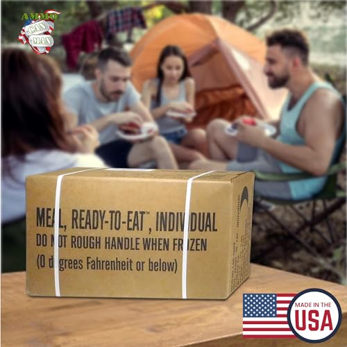 12 Pack MRE with Flameless Heaters and Freeze Dried Meals I76152