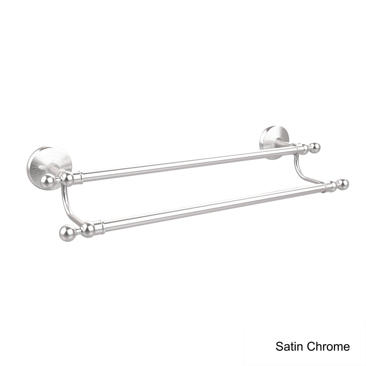 18 inch Double Towel Bar Antique Pewter A394