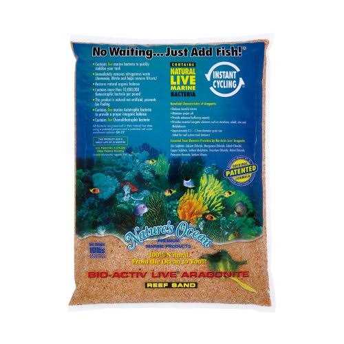 Bio-Activ Live Aragonite Saltwater Aquarium Sand A7706
