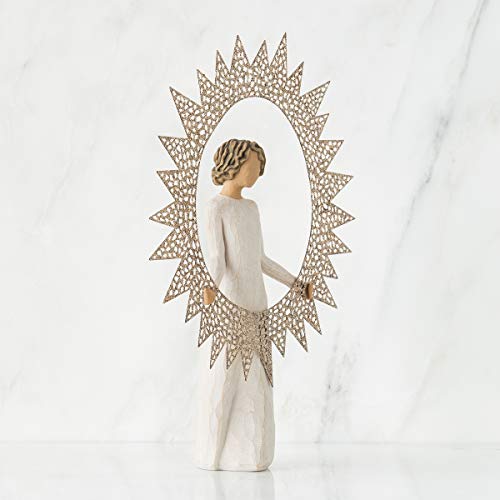 Pierced Metal Star Tree Topper A172