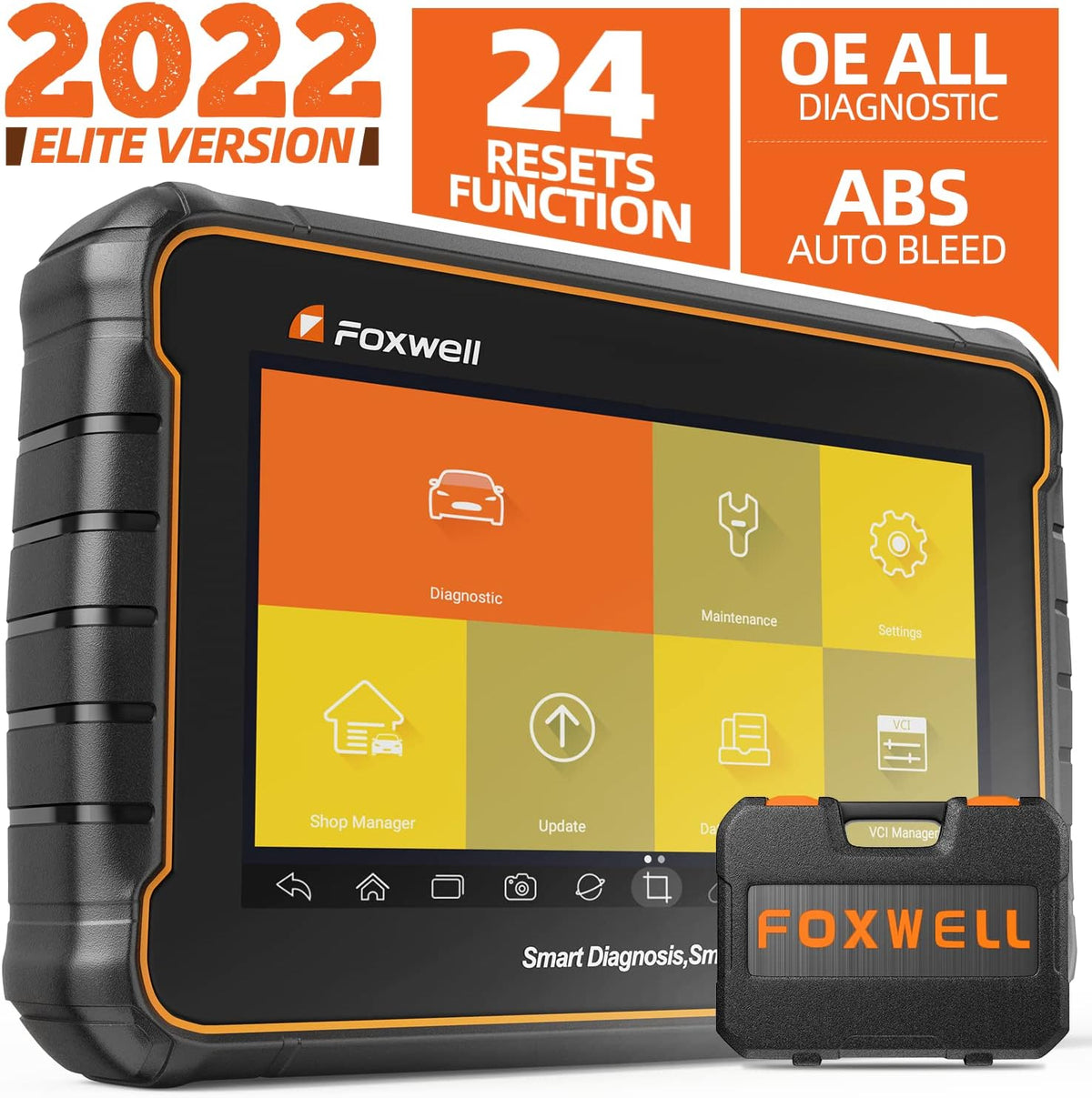 Automotive Diagnostic Scan Tool with ABS Bleeding and Oil Reset J469