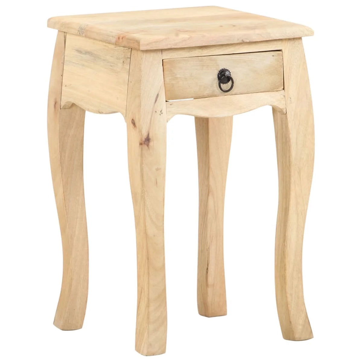Solid Mango Wood Bed Cabinet X93852