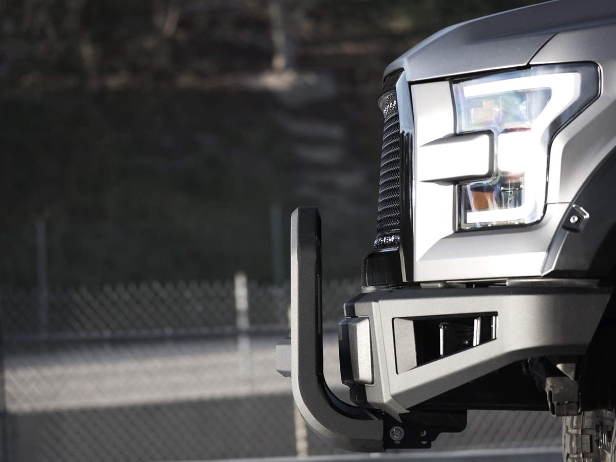 Matte Black Bull Bar with LED G68438
