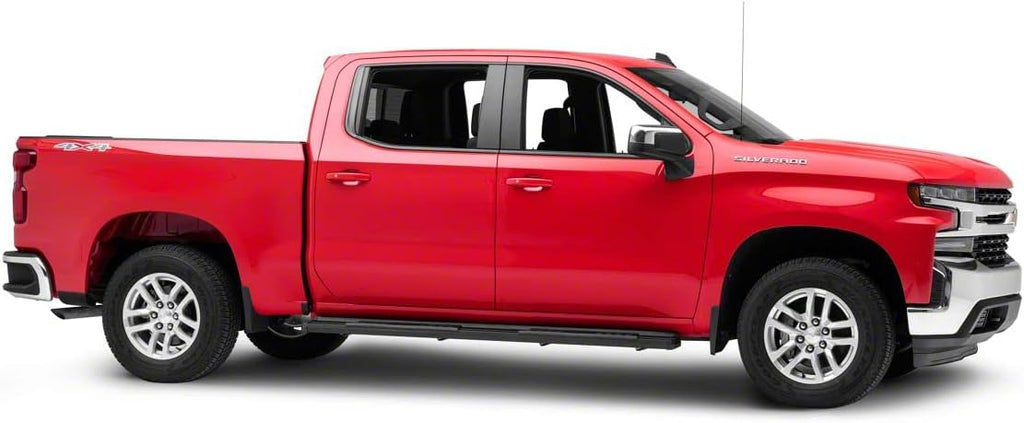 Black Running Boards for Silverado 1500 Crew Cab B70770