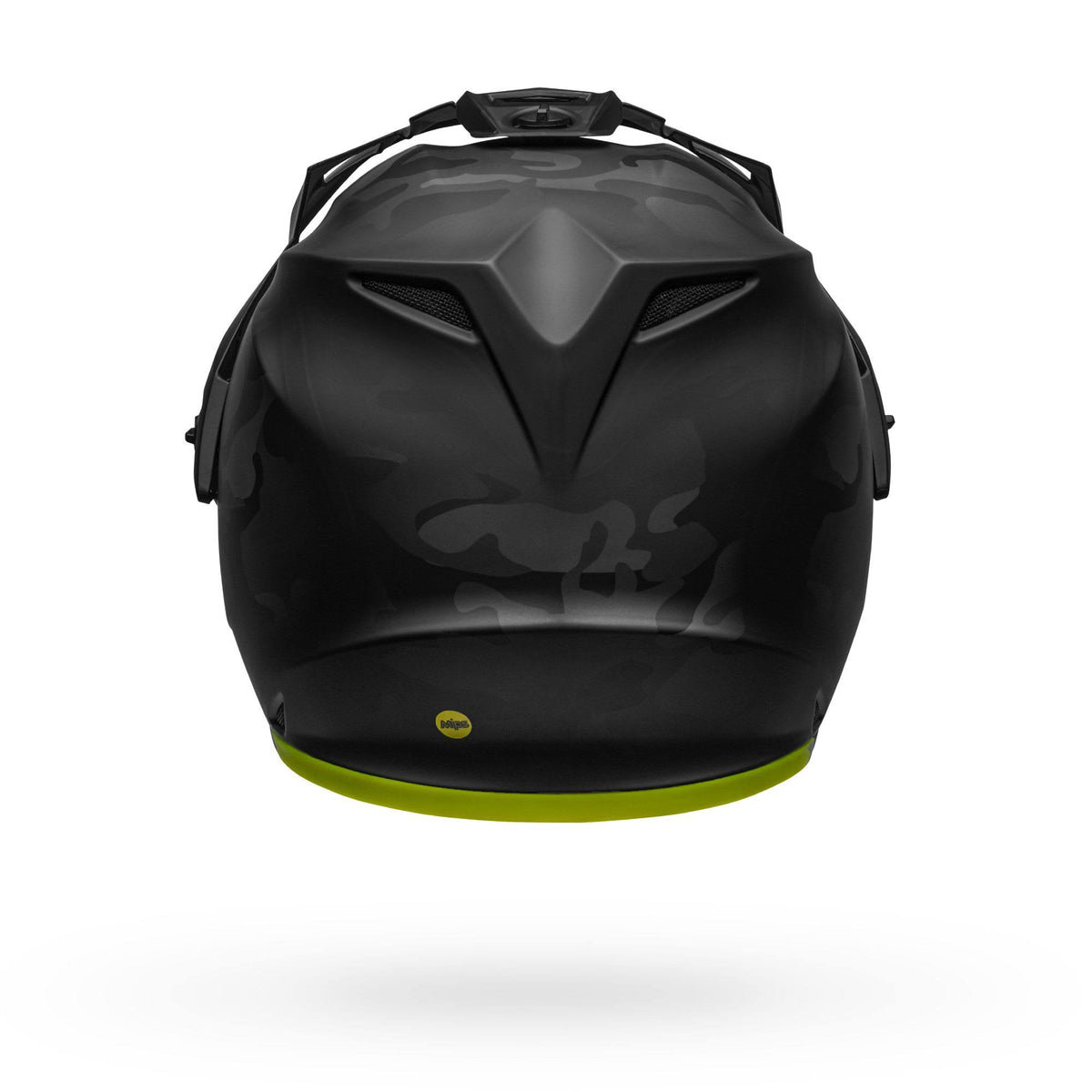 Matte Black Camo/Hi-Viz Adventure Helmet Y6456