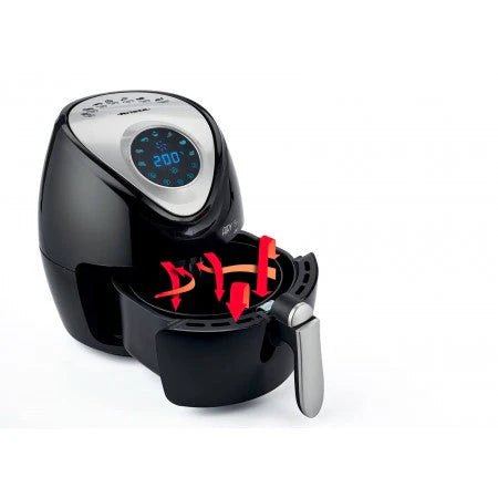 Digital 3.2L 1300W Black Air Fryer B160