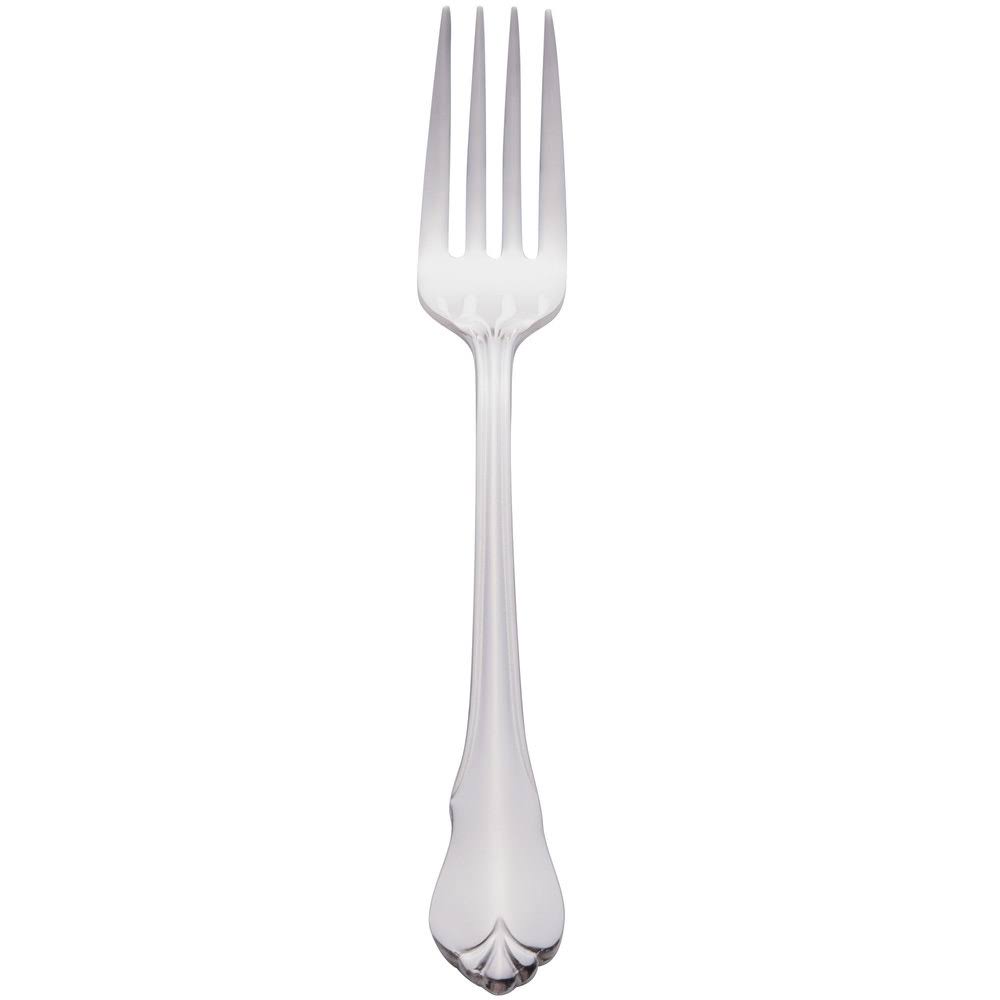 18/0 Stainless Steel Dessert Fork - 36/Case U16231
