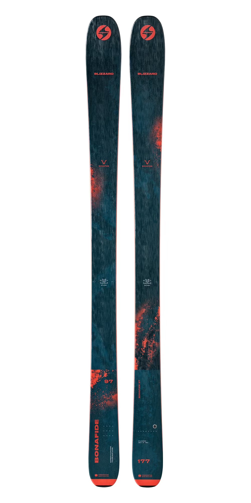 Dark Blue/Red Adult Ski X305070