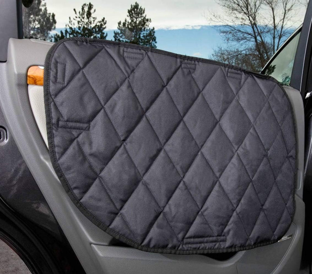 Black Dog Car Door Cover O970028