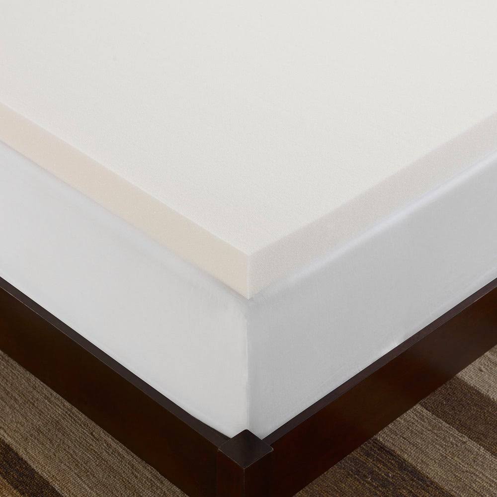 White Full 3-Inch Memory Foam Mattress Topper S270695