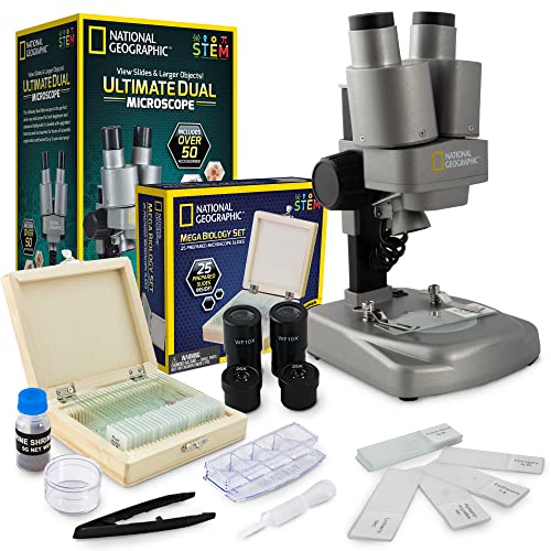 Kids Microscope 50+ pc Science Kit with Prepared Slides V4761