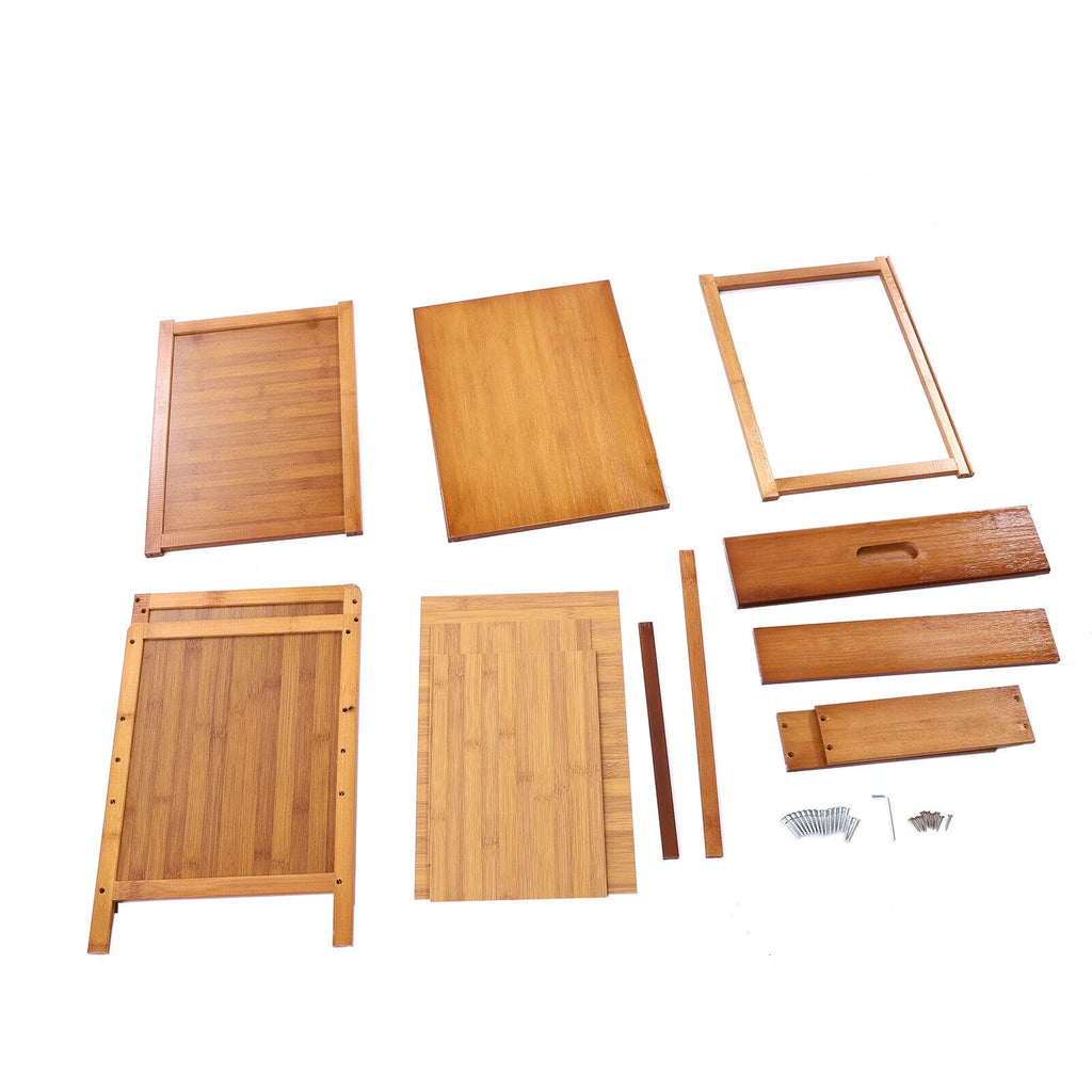 Bamboo Nightstand with Drawer X4674