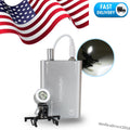 Silver Portable Head Light Lamp 1W LED G18690
