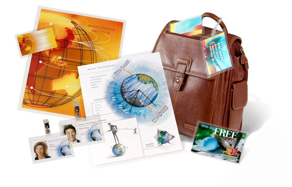 Self-Sealing Laminating Pouches 4.3 in x 6.3 in Gloss Finish 5 Pouches D254504