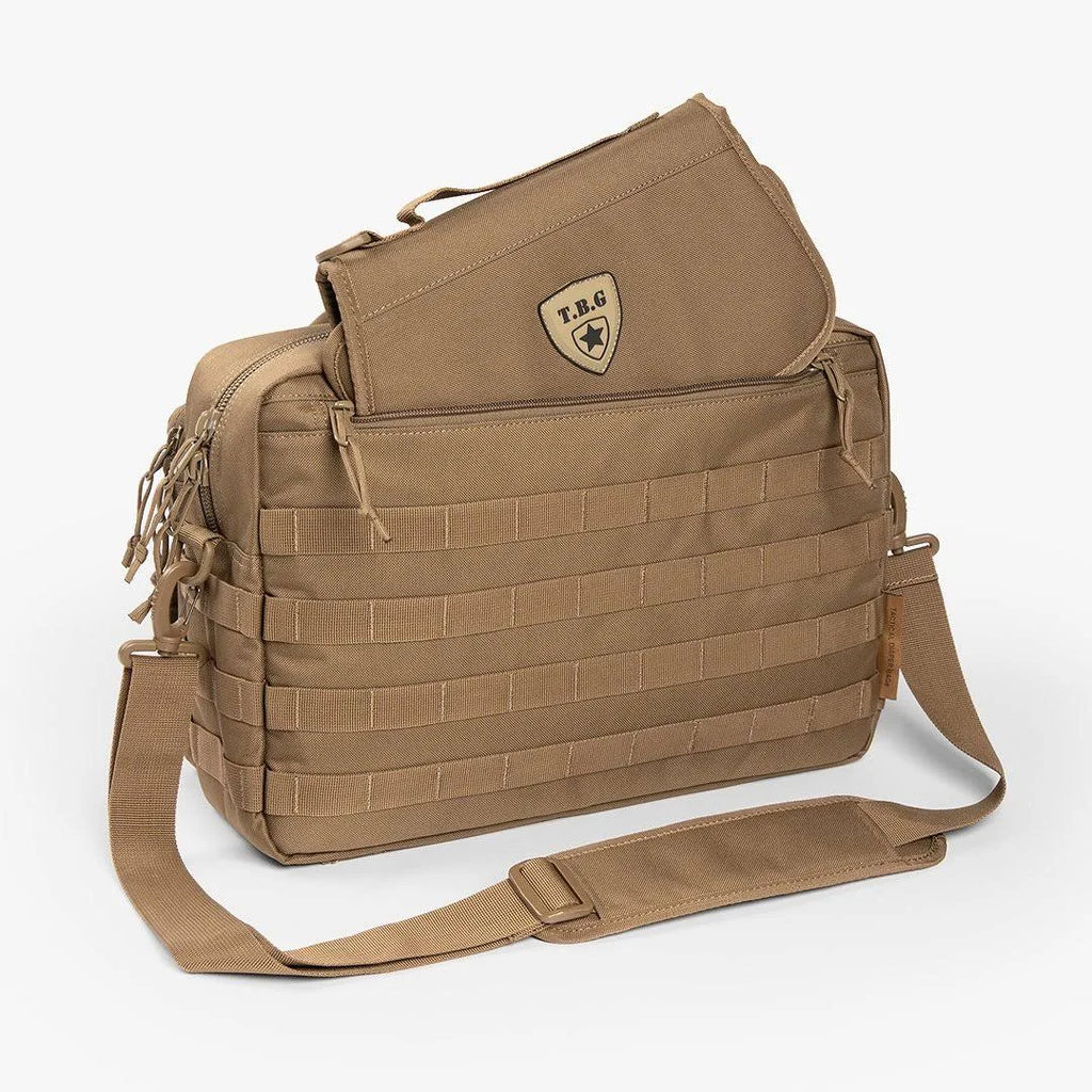 Coyote Brown Tactical Diaper Bag and Baby Carrier Bundle C262849