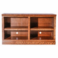 Ebony Alder TV Cart with Open Shelves F53716