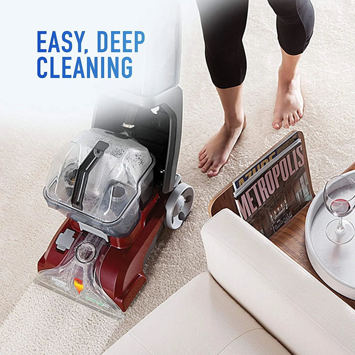 Red Upright Carpet Cleaner Machine K788