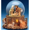 Musical Lighted Holy Family Glitterdome Z150526