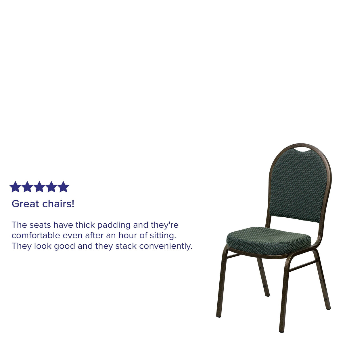 Green Fabric Banquet Chair X881