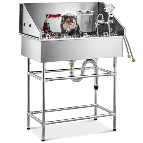 50” Dog Bathing Station with 304 Stainless Steel Tank V1645