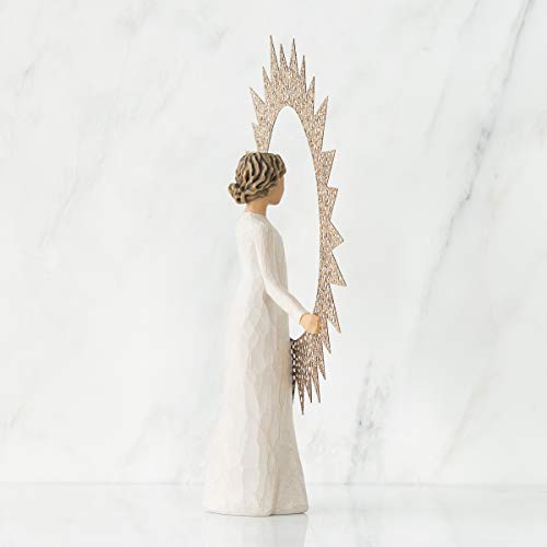 Pierced Metal Star Tree Topper A172
