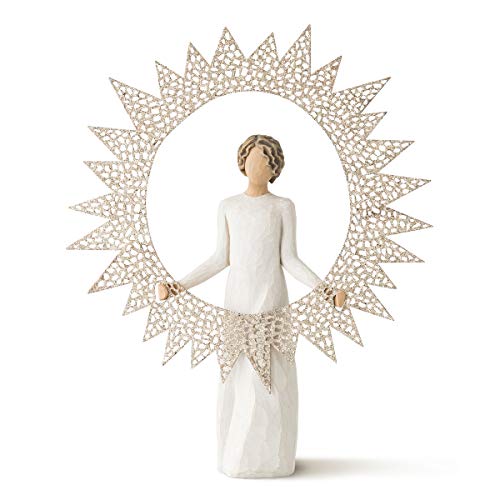 Pierced Metal Star Tree Topper A172