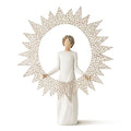 Pierced Metal Star Tree Topper A172