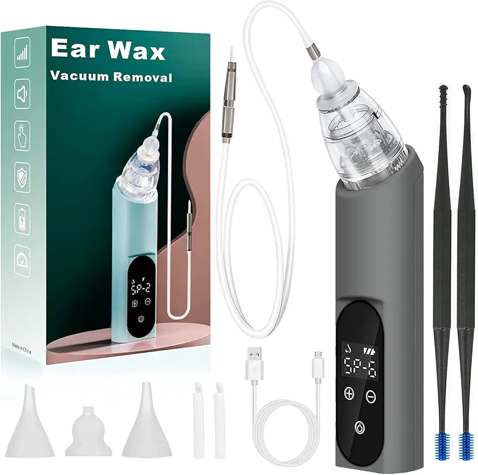 6 Gear Electric Ear Wax Vacuum Removal Kit T498687