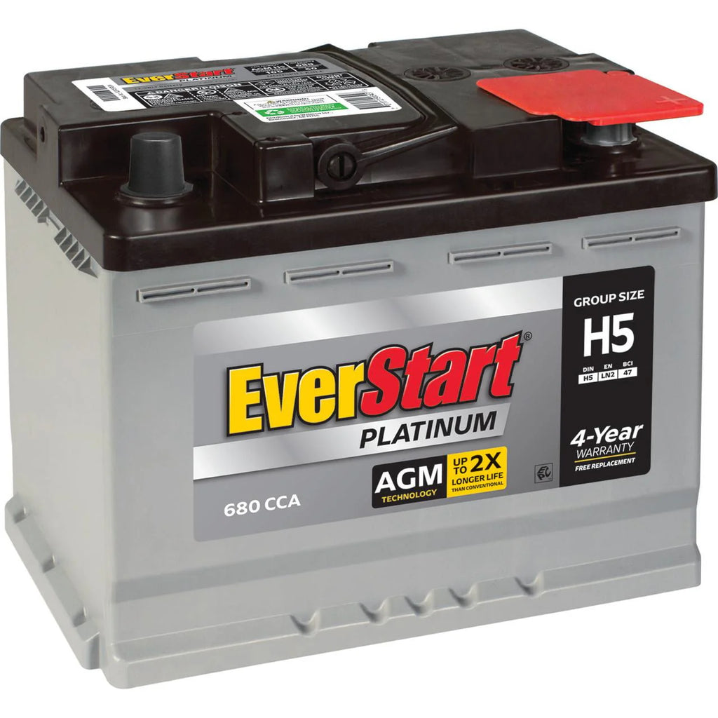 AGM Automotive Battery Group Size H5 12 Volt 680 CCA J4712