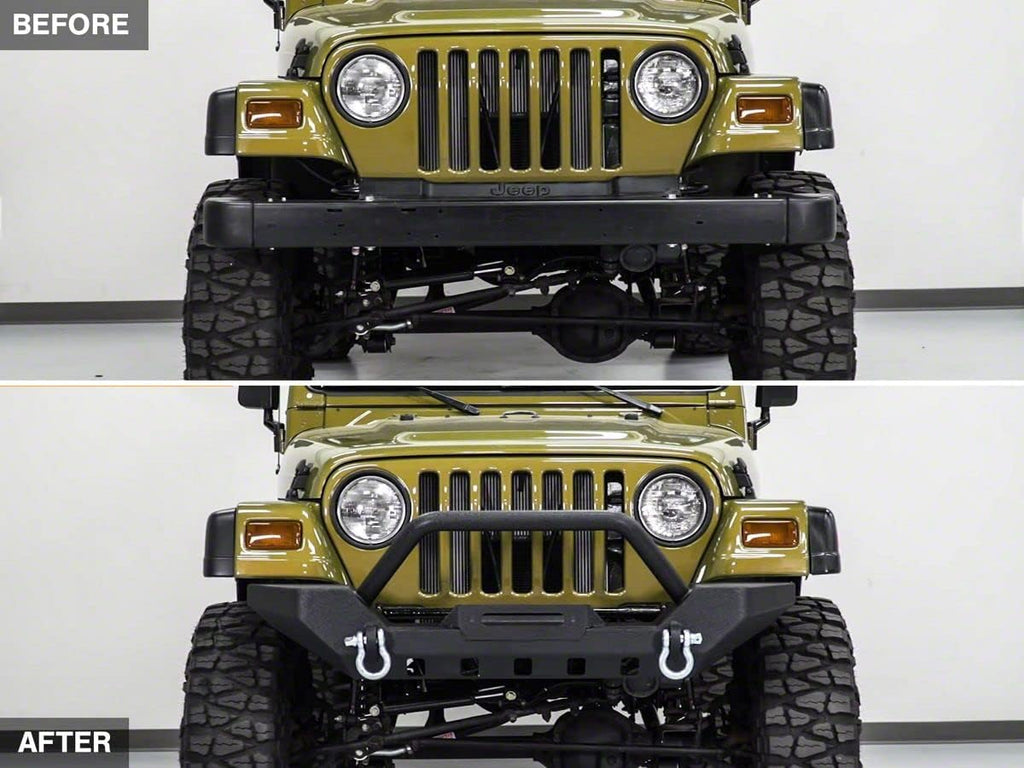 Bumper Compatible with Jeep Wrangler YJ & TJ D837214