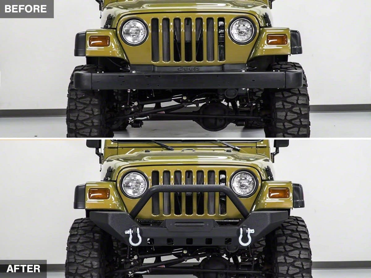 Bumper Compatible with Jeep Wrangler YJ & TJ D837214