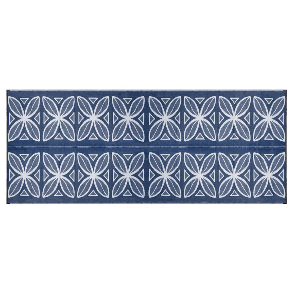 Blue Botanical Mat M6671