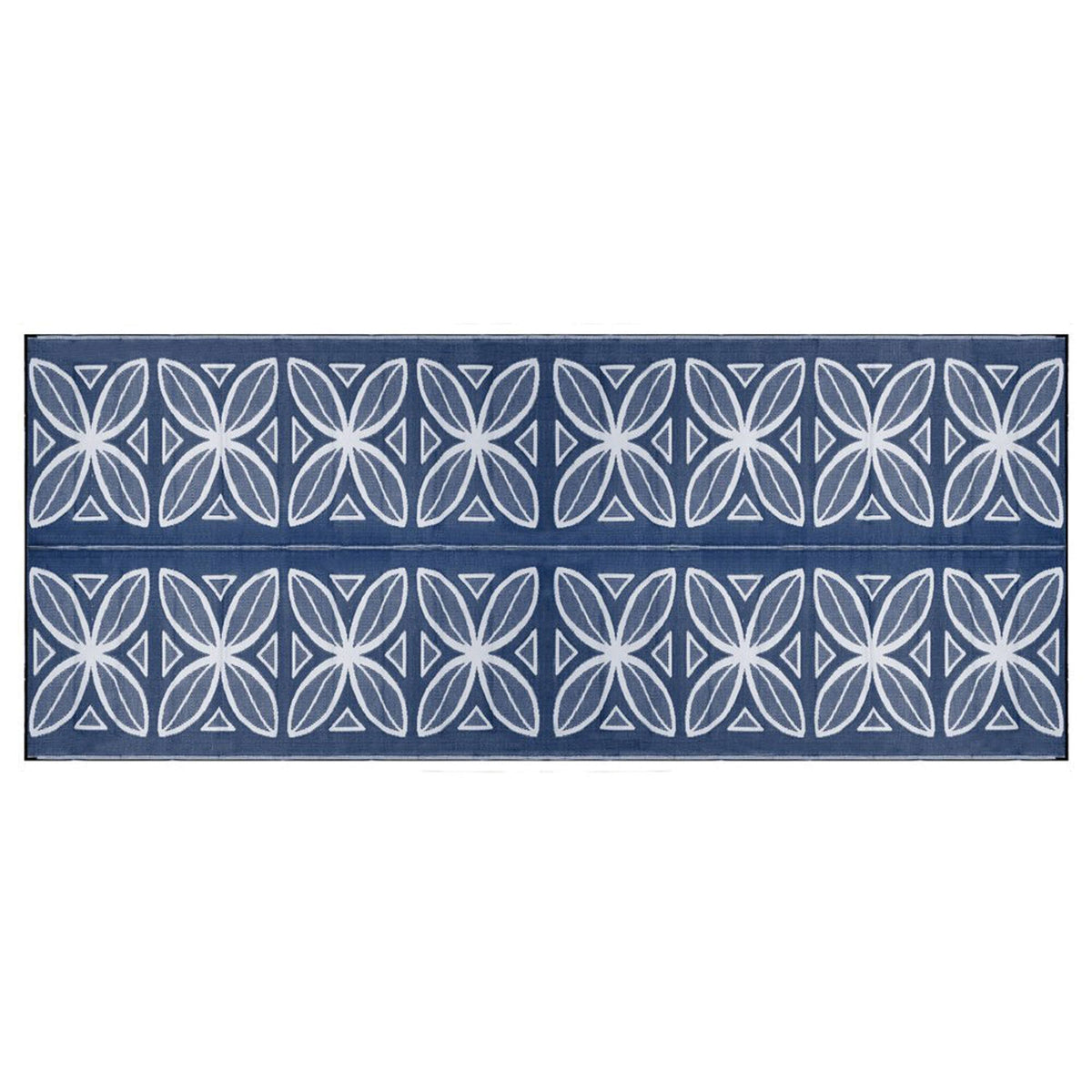 Blue Botanical Mat M6671